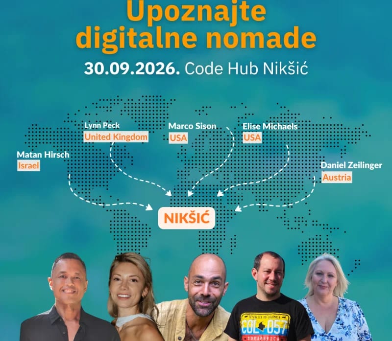 Digitalni nomadi stižu u Nikšić: Projekat STAR uz podršku Evropske unije povezuje Bosnu i Hercegovinu i Crnu Goru