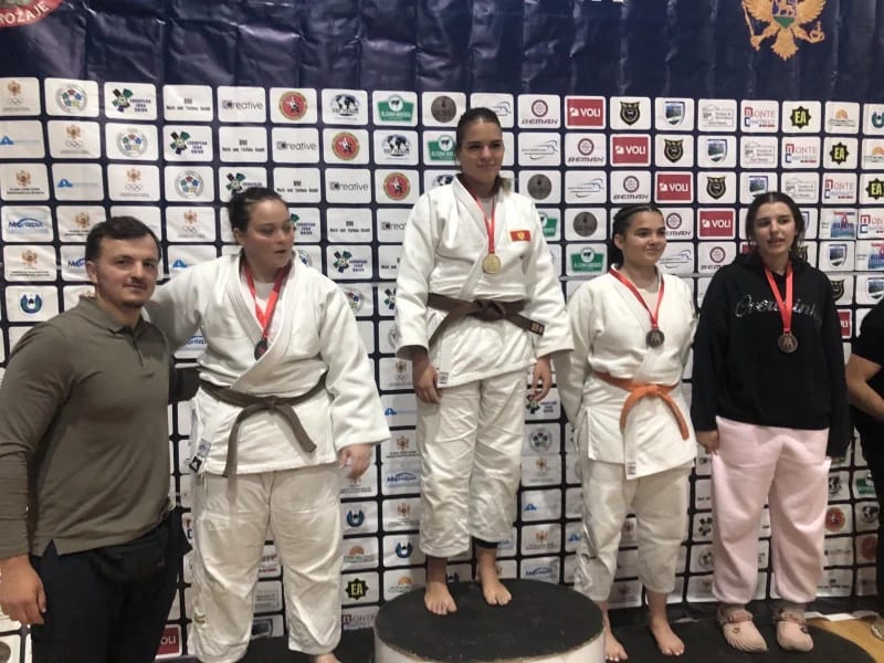 Rožaje: Pet medalja za džudiste Trebjese