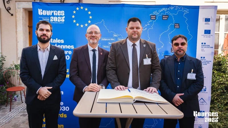 Kovačević u Buržu: Nove veze sa evropskim prestonicama kulture