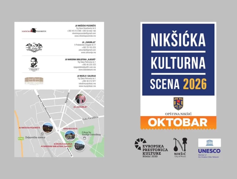 Bogat i oktobarski kulturni repertoar u Nikšiću